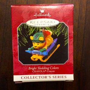 Bright Sledding Colors Crayola Crayon Hallmark